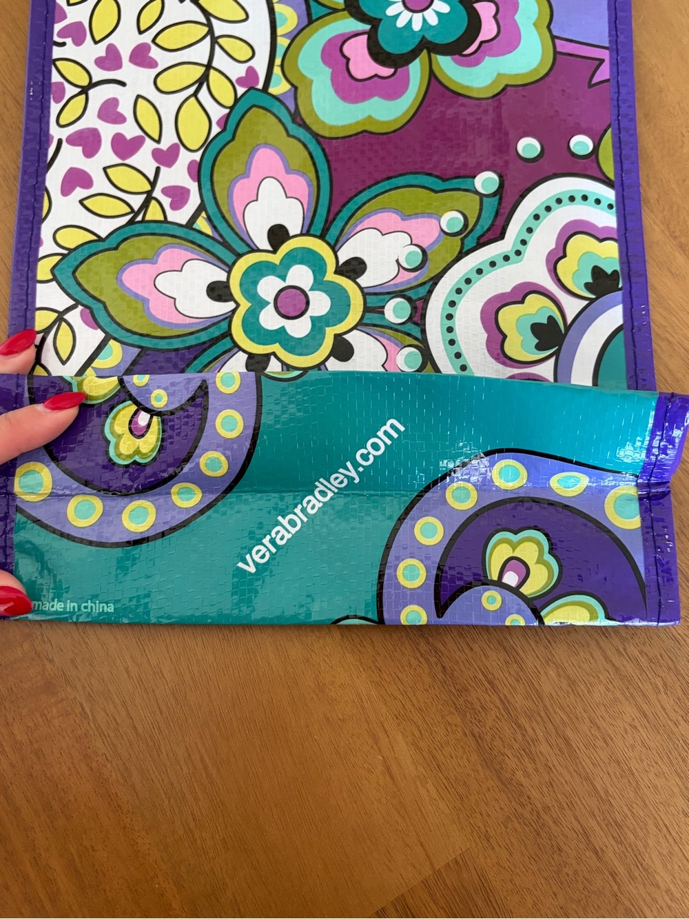 Vera Bradley Small Market Tote - Heather - Picture 4 of 7